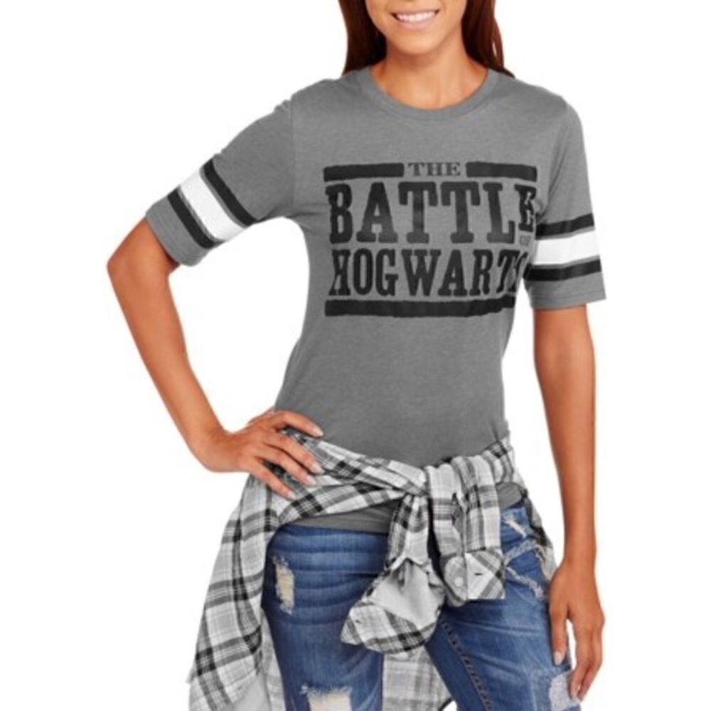 Girl’s Harry Potter Battle of the Hogwarts Tee L